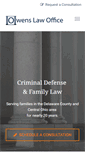 Mobile Screenshot of owenslawoffice.com